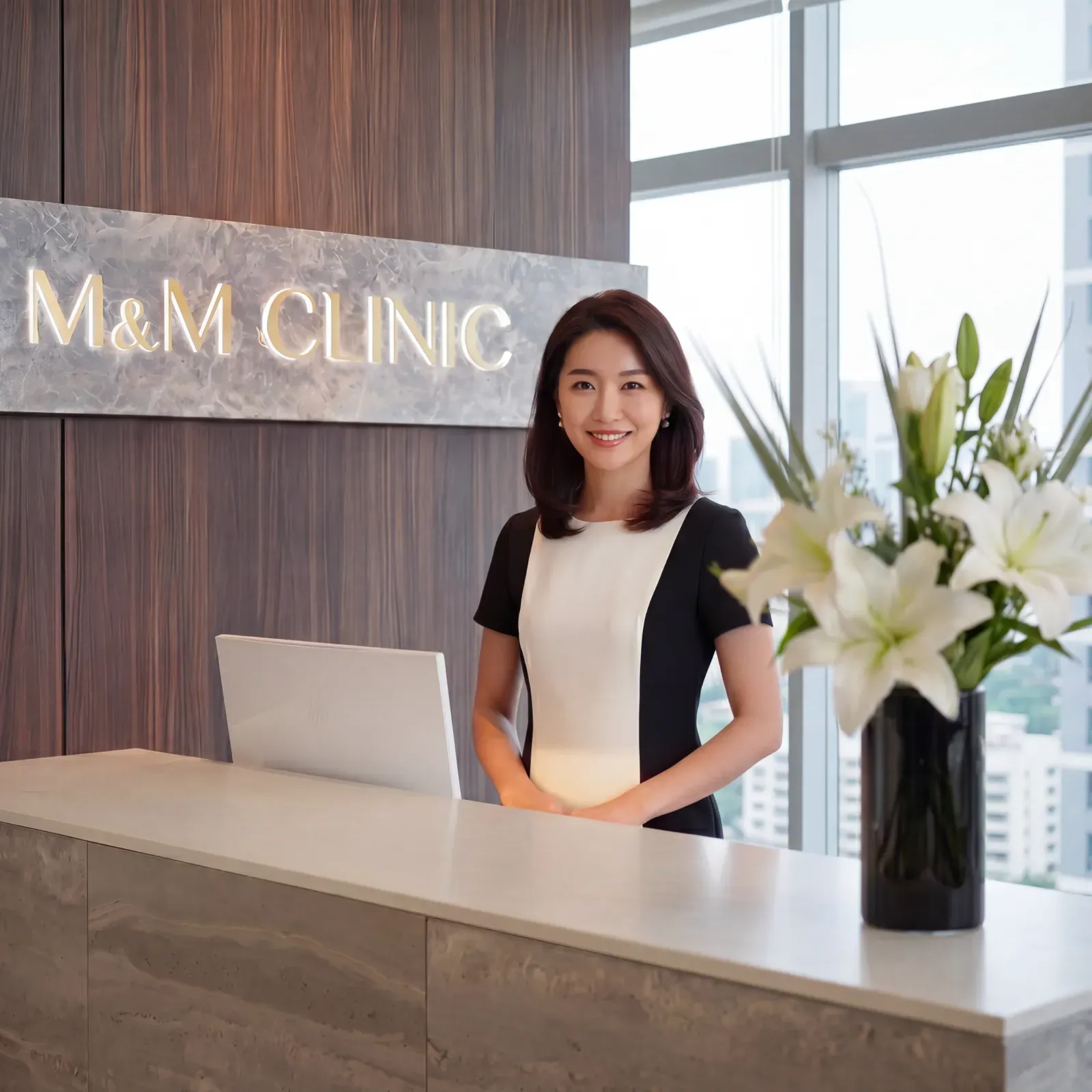 m&m clinic Front Desk